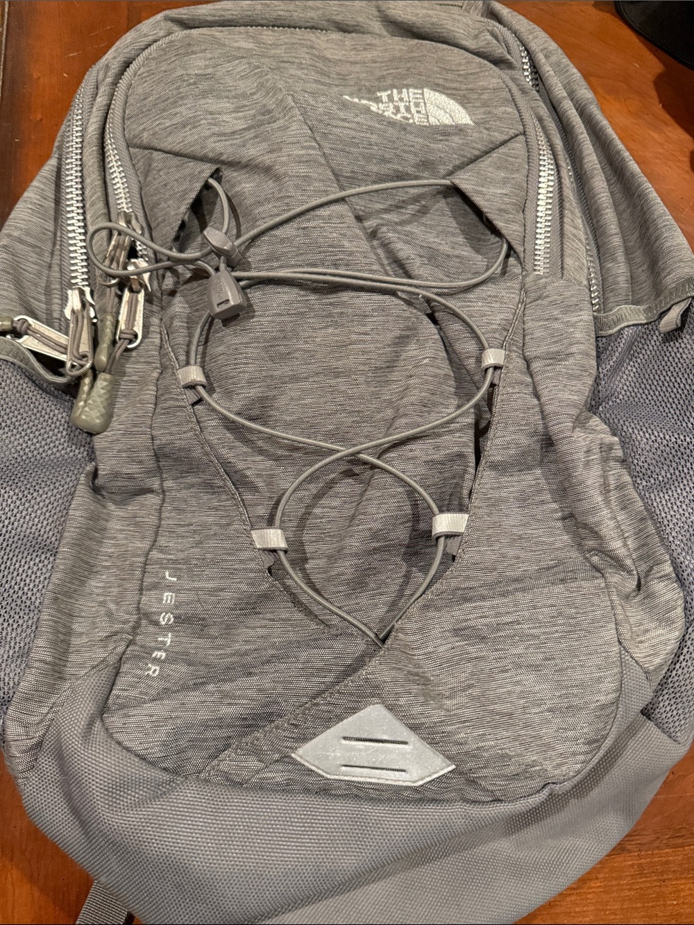 The North Face Jester Backpack in Heather Gray